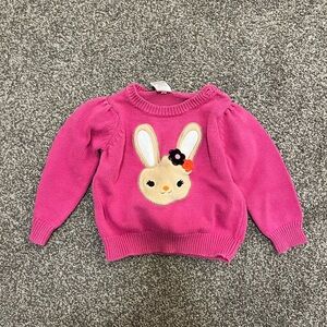 Pink Bunny Sweater for Kids